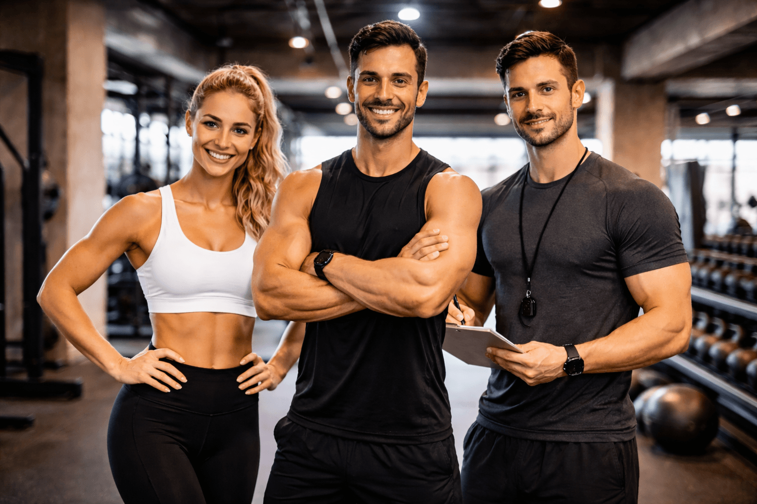 Equipo Pinafit en el estudio